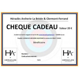 CHEQUE CADEAU HERACLES...