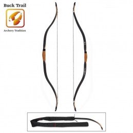 HERACLES ARCHERIE ARC EQUESTRE BUCK TRAIL BLACK FLINT 48 POUCES AMBIDEXTRE