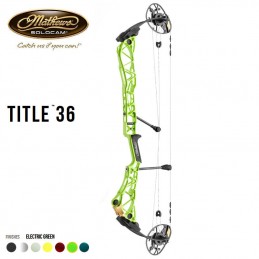 HERACLES ARCHERIE COMPOUND 2024 MATHEWS TITLE 36 BORDEAUX MENETROL ELECTRIC GREEN VERT