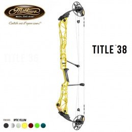 HERACLES ARCHERIE COMPOUND 2024 MATHEWS TITLE 38 BORDEAUX MENETROL OPTIC YELLOW JAUNE