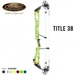 HERACLES ARCHERIE COMPOUND 2024 MATHEWS TITLE 38 BORDEAUX MENETROL ELECTRIC GREEN VERT