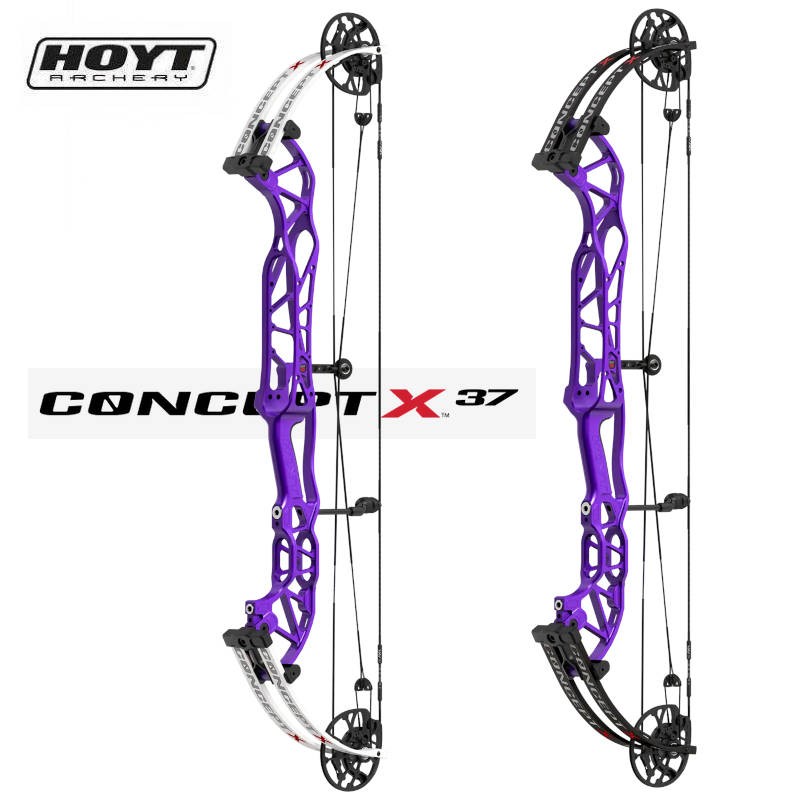 HERACLES ARCHERIE FRANCE COMPOUND CIBLE HOYT CONCEPT X 37 2024 BORDEAUX PURPLE