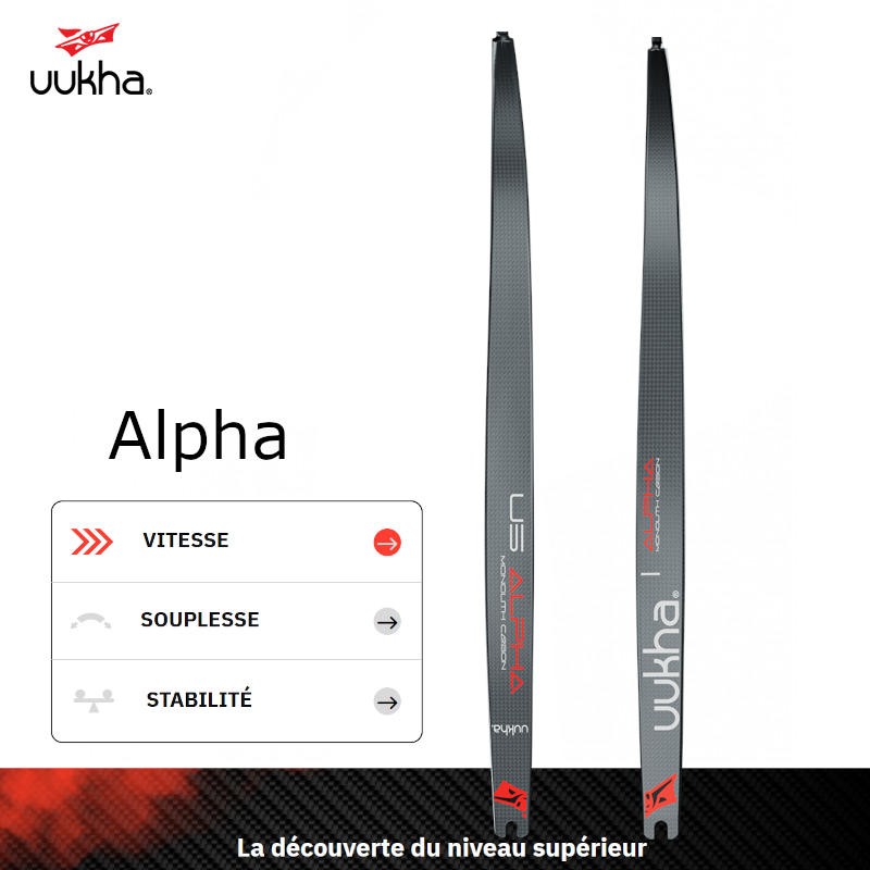 HERACLES ARCHERIE BRANCHES UUKHA ALPHA U5 2025 LA BREDE MENETROL CARBON FIBRE DE VERRE